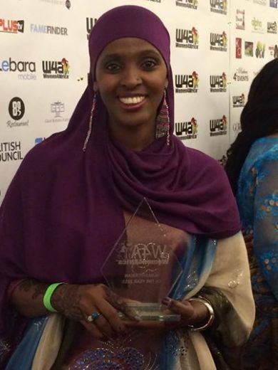 In 2015, Ifrah Ahmed received the prize 'Humanitarian of the Year' by the organization Women4Africa.
