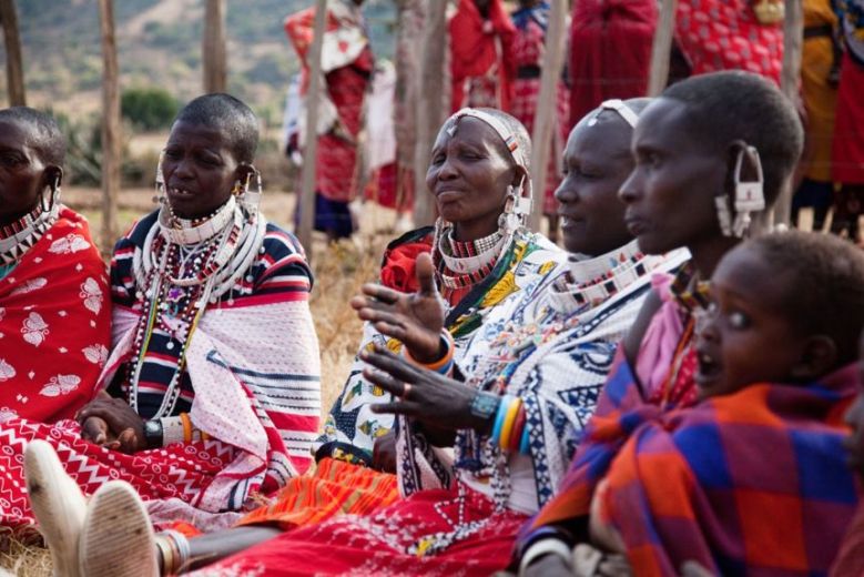 A group of Traditional Birth Attendants (TBAs) discuss the Alternative Rite of Passage