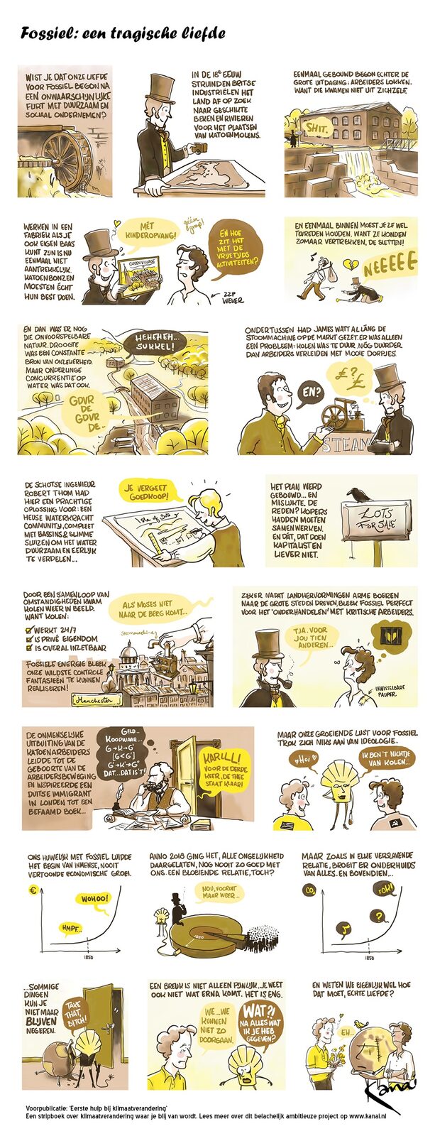 Kanai-Stripboek-klimaatverandering-Fossiel-een-Tragische-Liefde