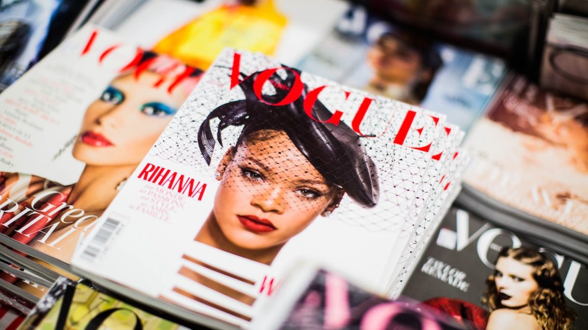 Covers Van Voque met o.a Rihanna als covermodel