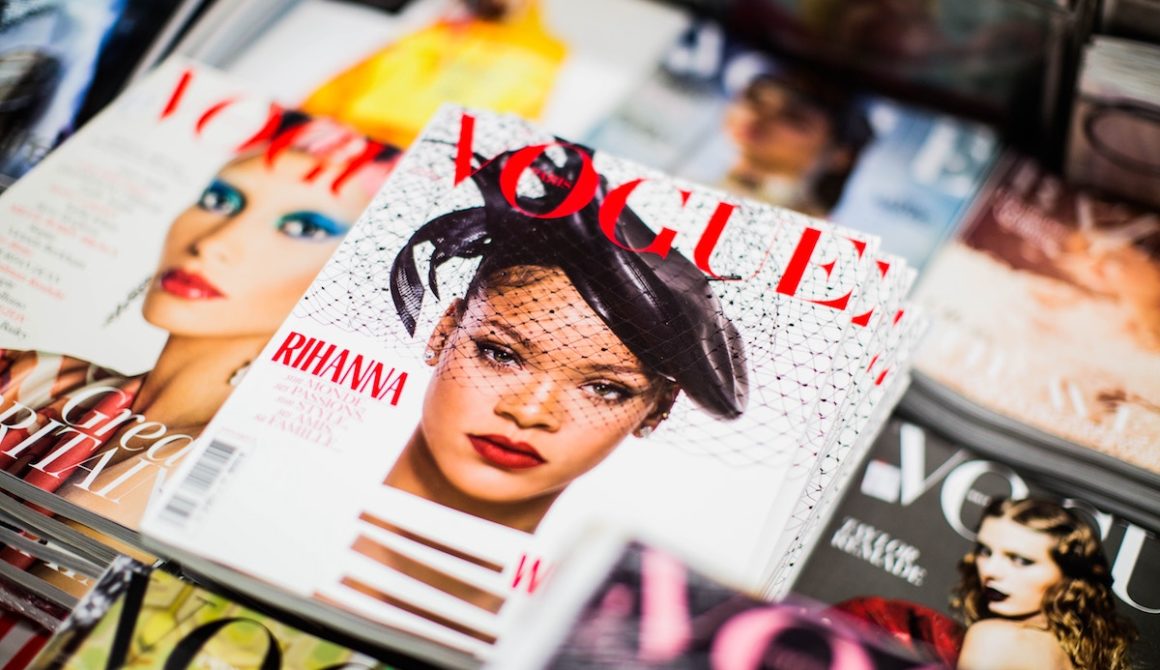 Covers Van Voque met o.a Rihanna als covermodel
