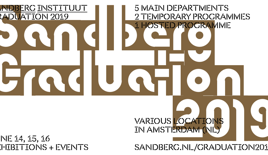 Sandberg Instituut Graduation 2019