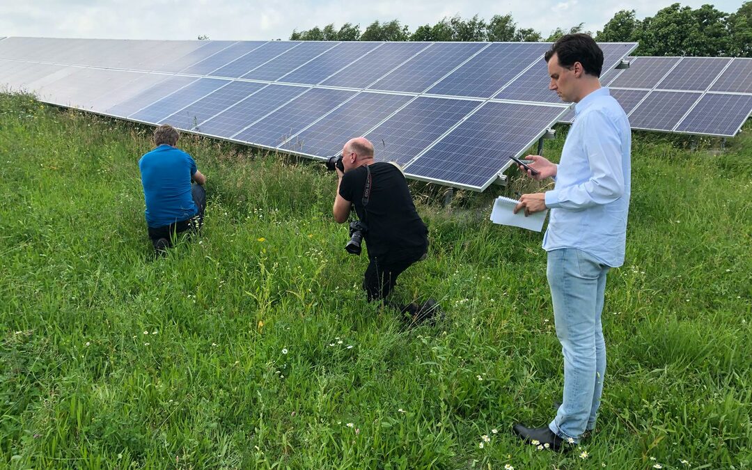 Niet financieel gewin, maar maatschappelijk nut als drijfveer zonneparken