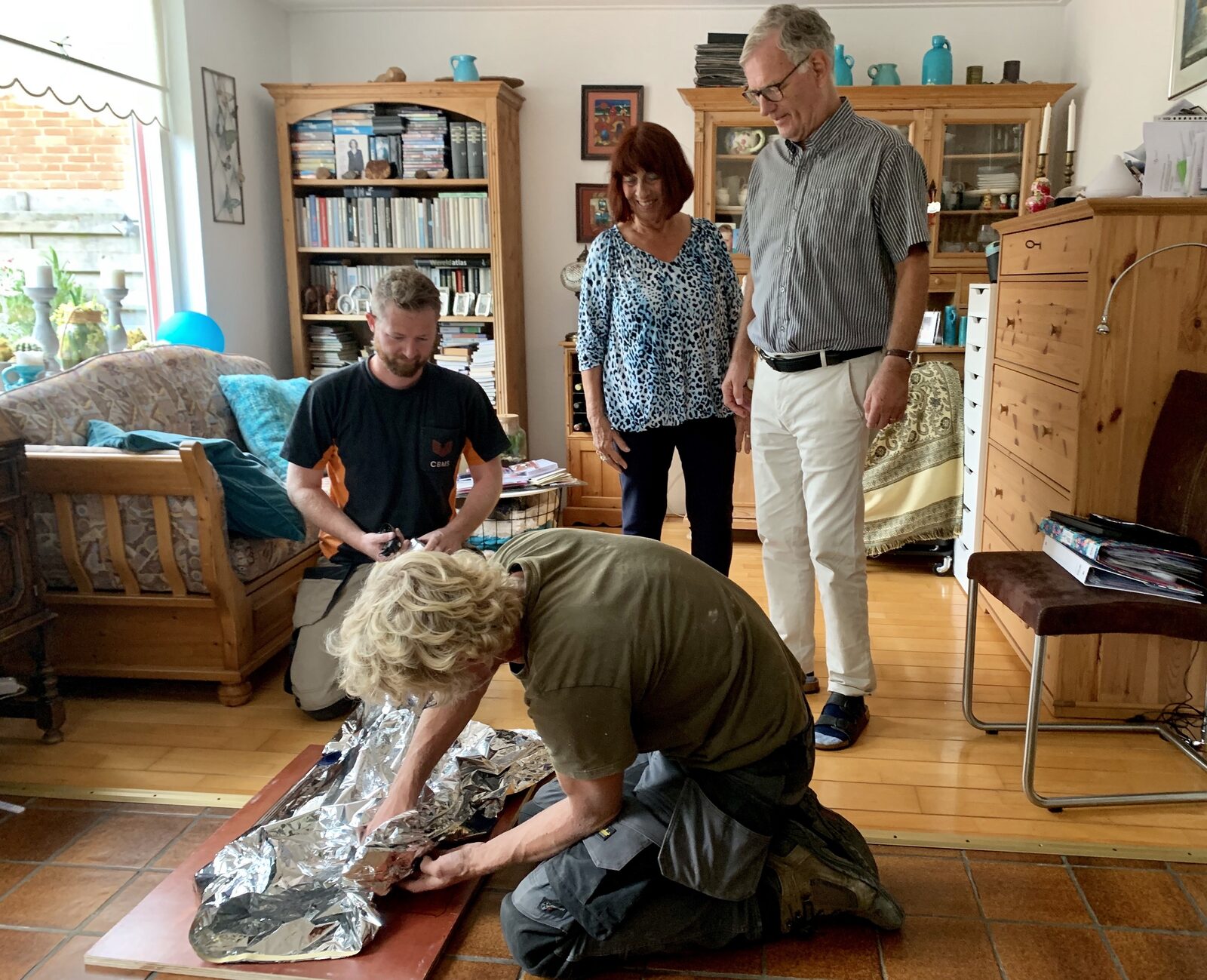 Isoleren aan het werk huis Ed en Bep EA 28092019