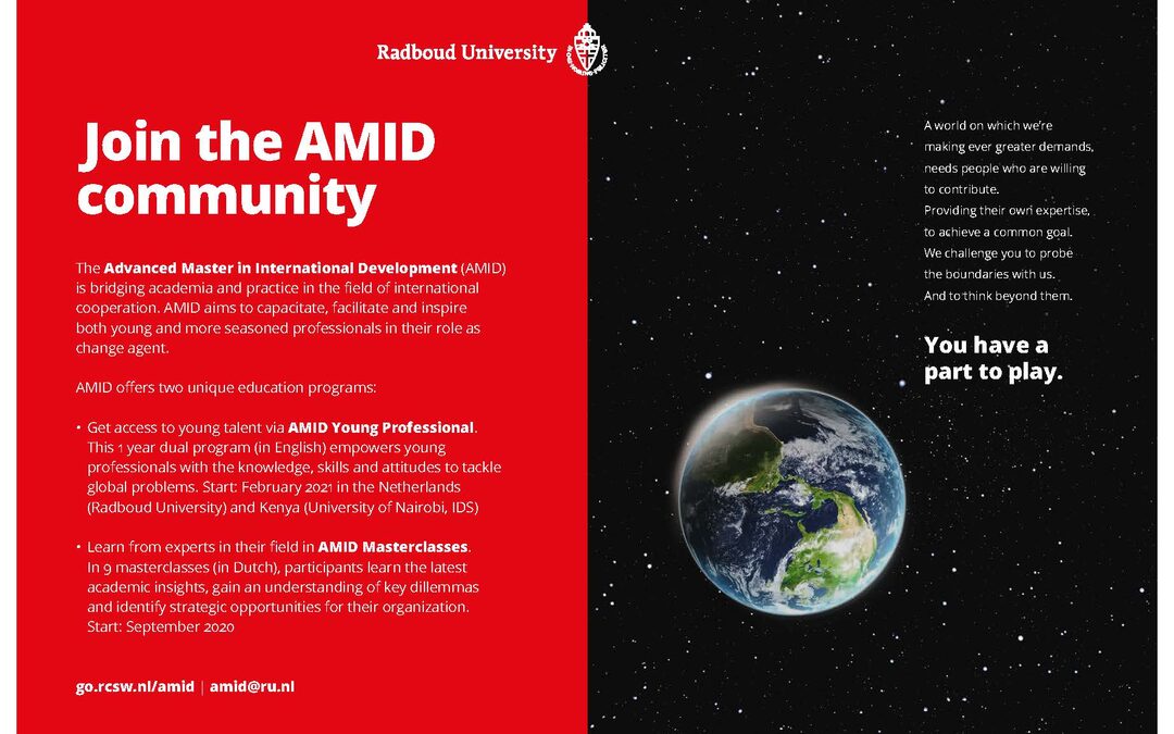 Join the AMID community