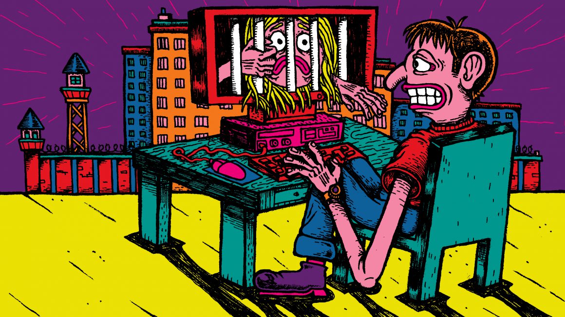 Social Media Illustratie Hoofdbeeld