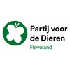 Logo PvdD werkgroep Flevoland vierkant