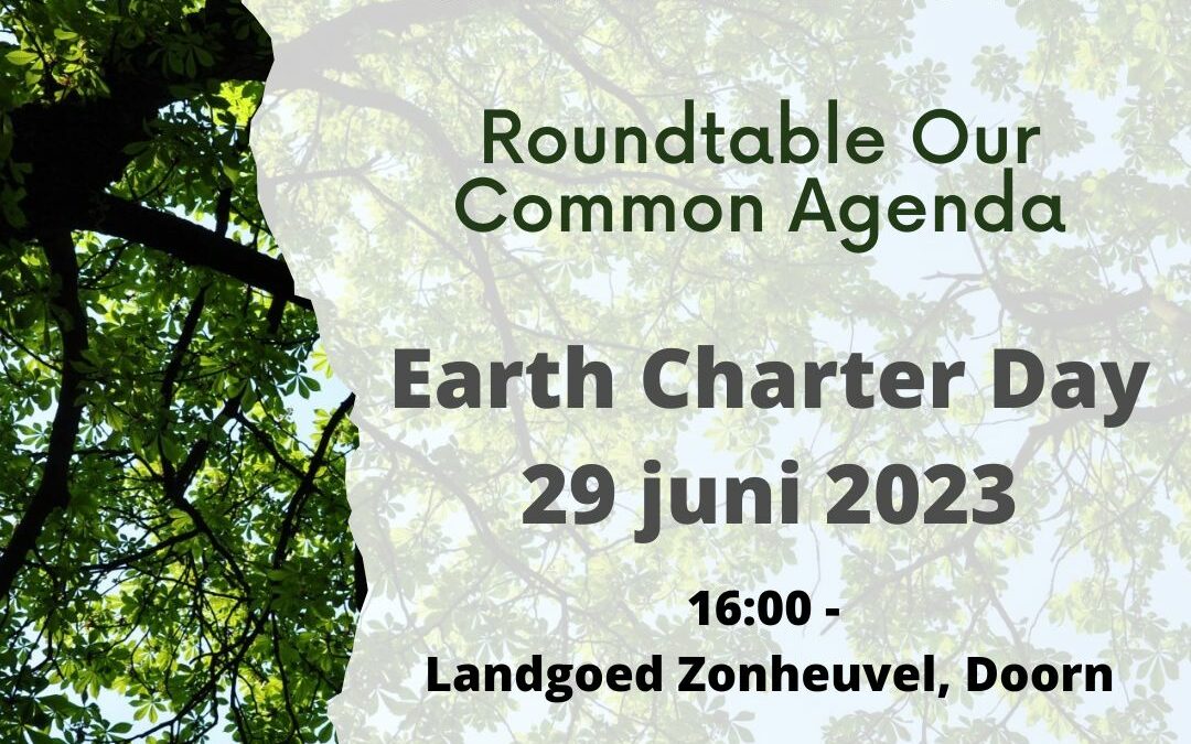 Roundtable Our Common Agenda & Earth Charter Day 2023